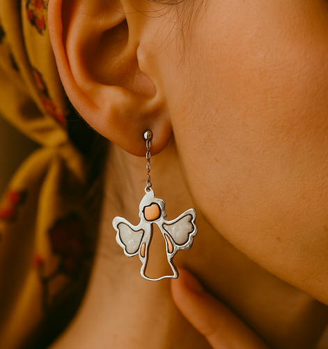 گوشواره فرشته بالدار