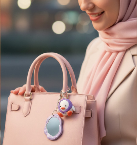 بگ چارم و جاسوییچی جوجه مدل آینه دار