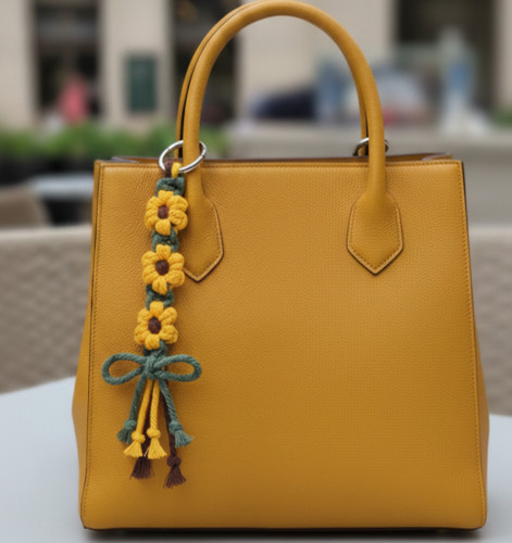 بگ چارم گل آفتابگردان مکرومه